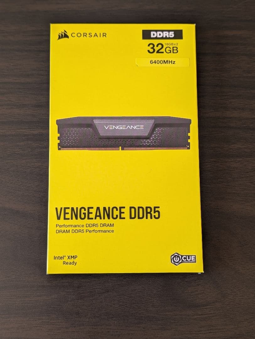 CORSAIR DDR5 6400MHz デスクトップPC用メモリ 32GB