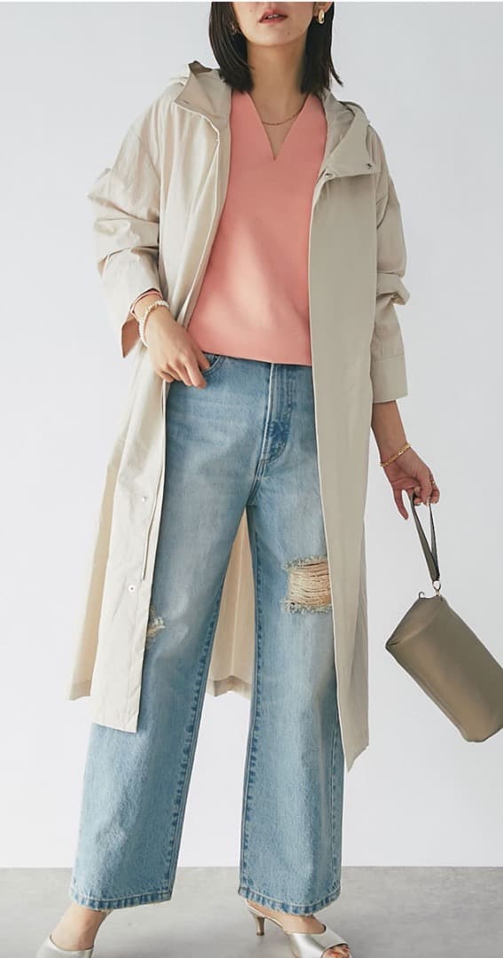 ★美品★RIVE DROITEリヴドロワ モッズコート スプリングコート