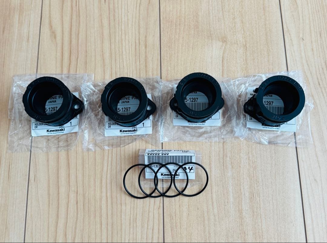 カワサキ純正新品 ZRX400 ZRX400Ⅱ インシュレーター Oリングセット