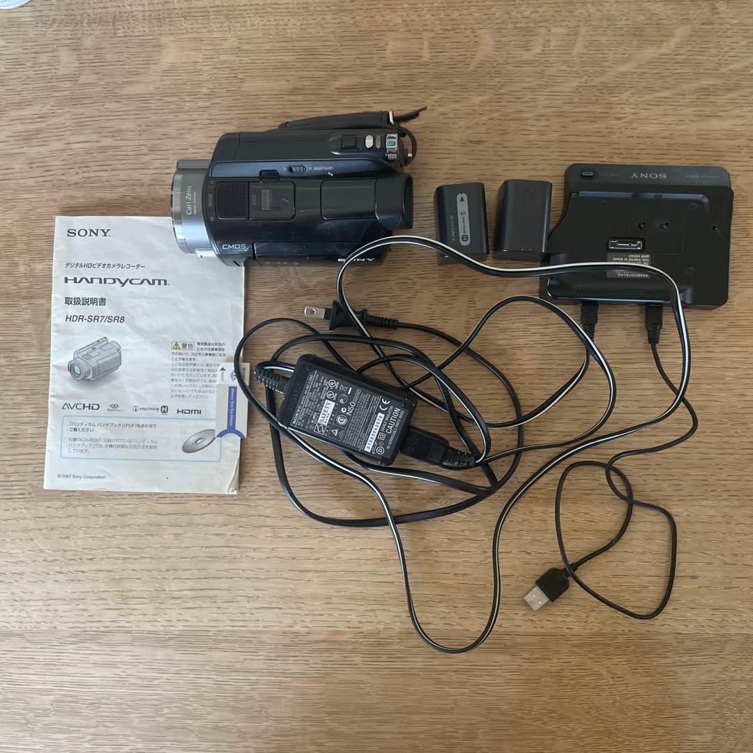 ビデオカメラ SONY HANDYCAM HDR-SR8 100GBHDD