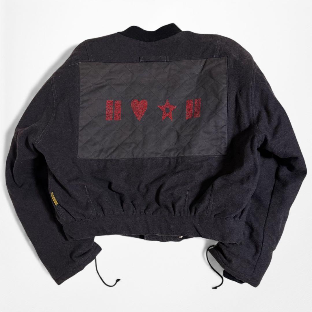 ジャケット・アウター 93AW Armani jeans arm cinch patch bomber