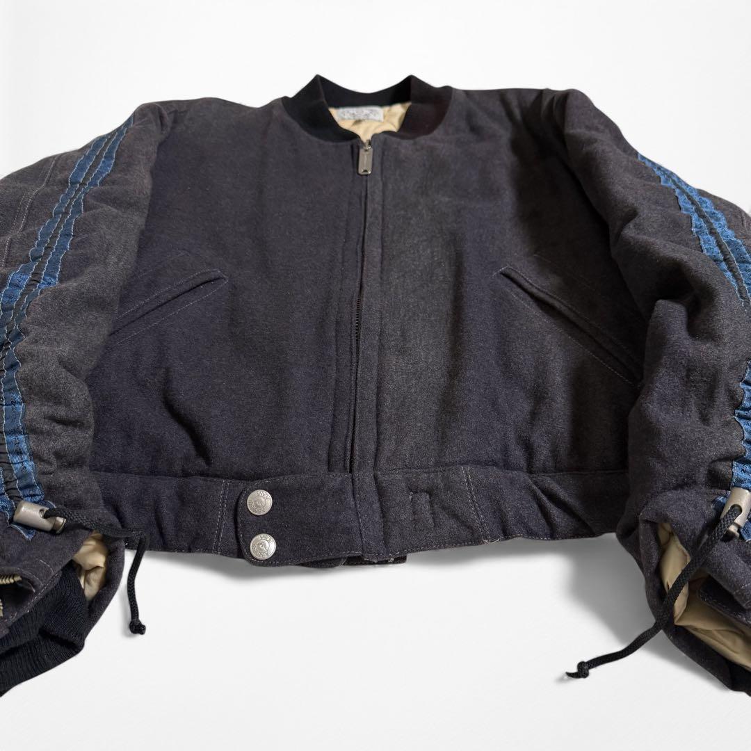 ジャケット・アウター 93AW Armani jeans arm cinch patch bomber