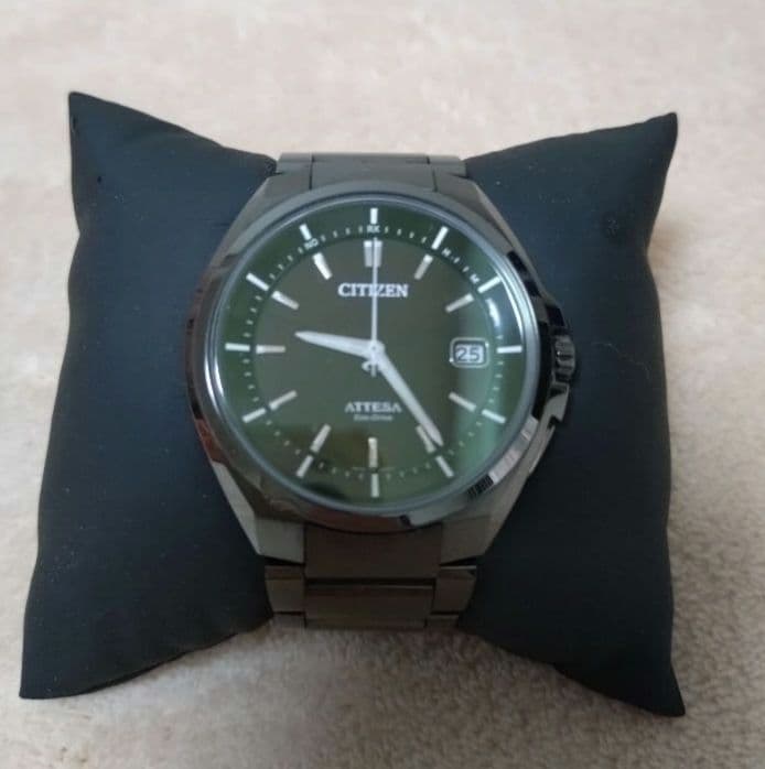 美品　CITIZEN、ATTESA、ATD53-3051・電波ソーラー　アテッサ