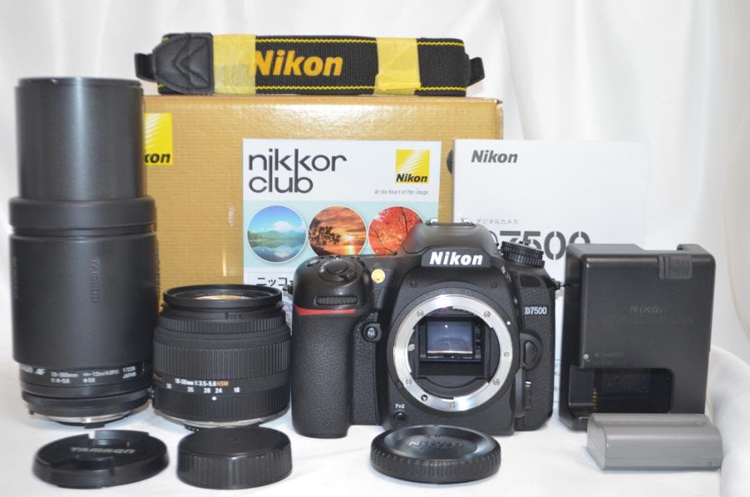 滅多にないシャッター数6000回以下 Nikon D7500☆Wi-Fi搭載