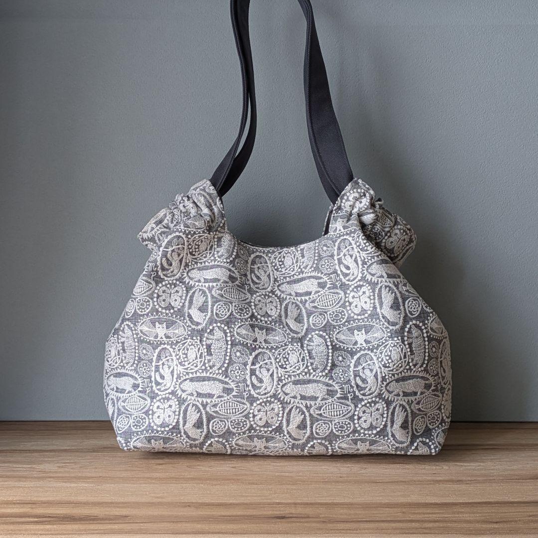 【アップル17様オーダー】ミナペルホネンハンドメイドシャーリングバッグ