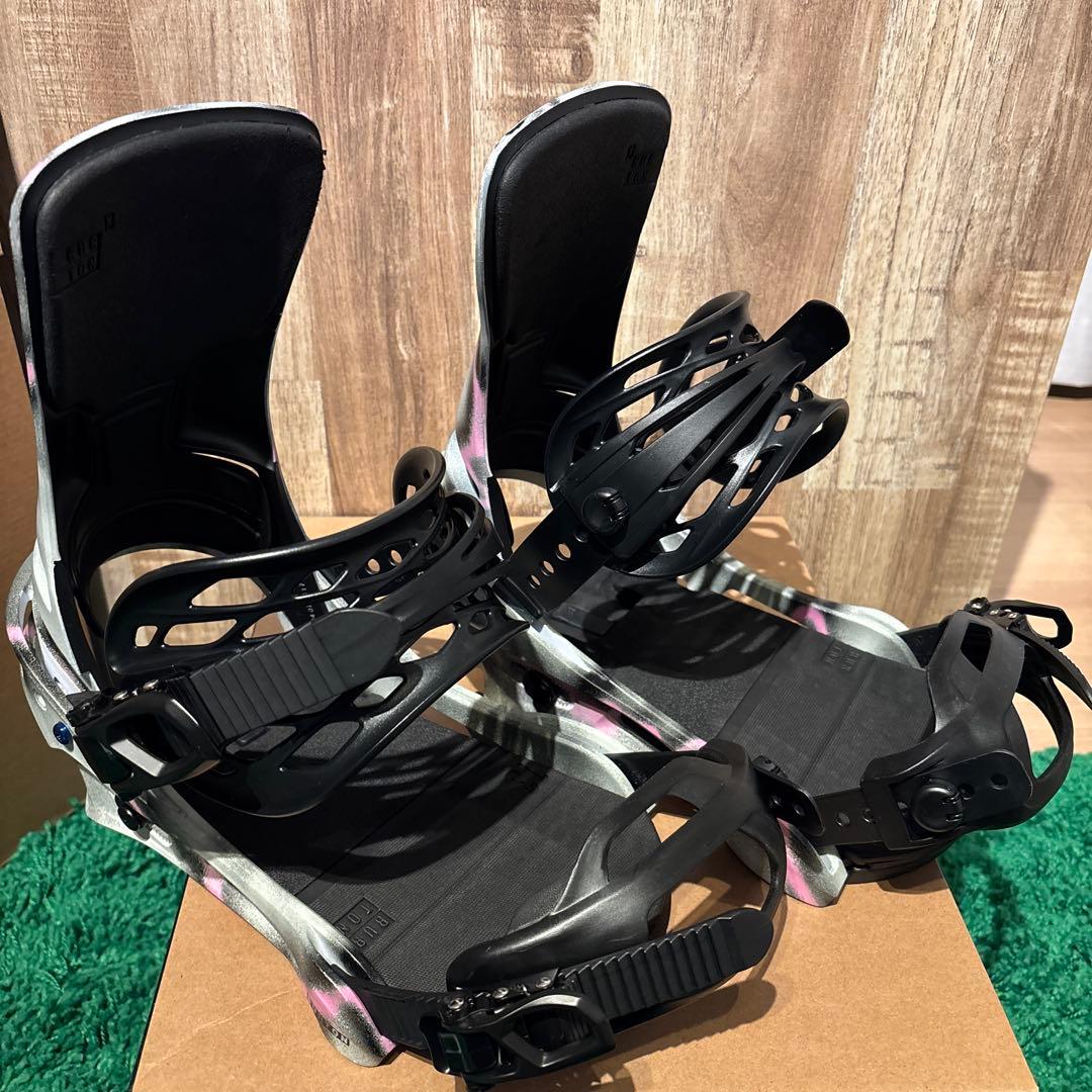 極美品 バートン BURTON CARTEL X Grey Pink