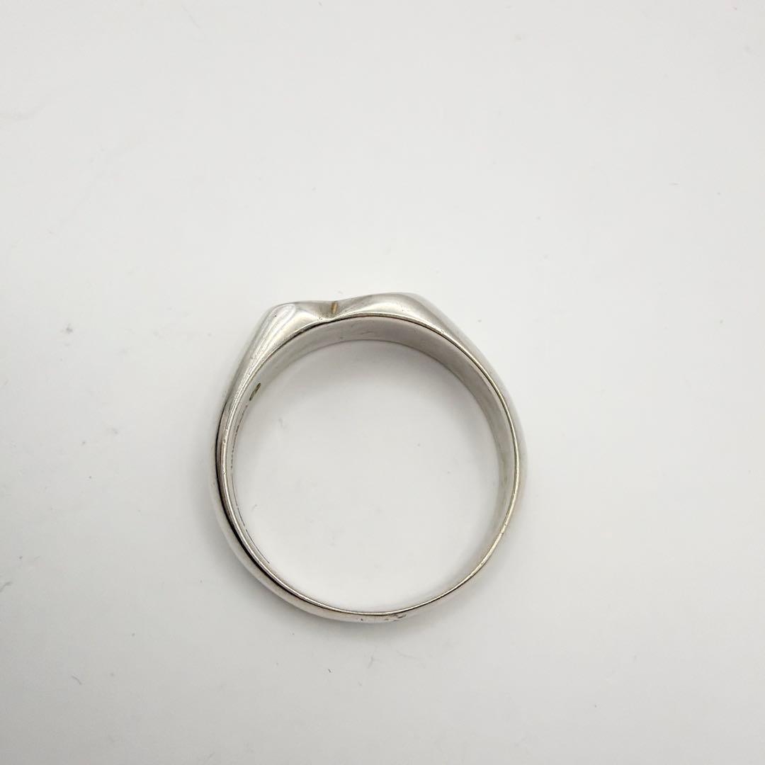 ティファニー シグネットハート シルバー925 リング 23号程度