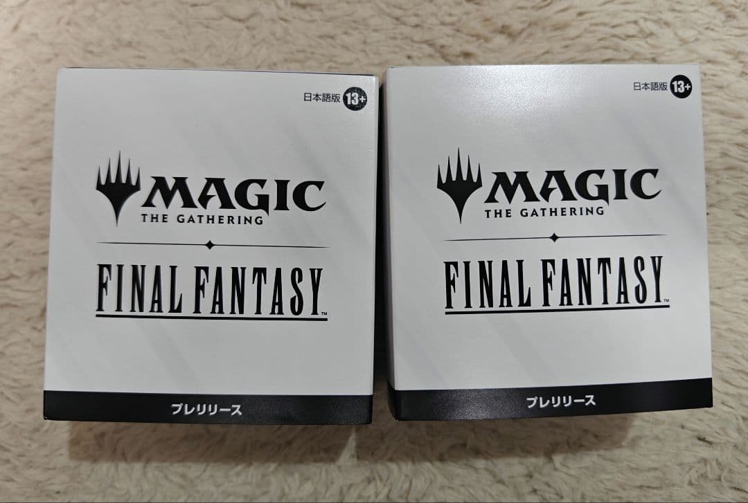 FIN FINAL FANTASY プレリリースキット 未開封 2個 MTG