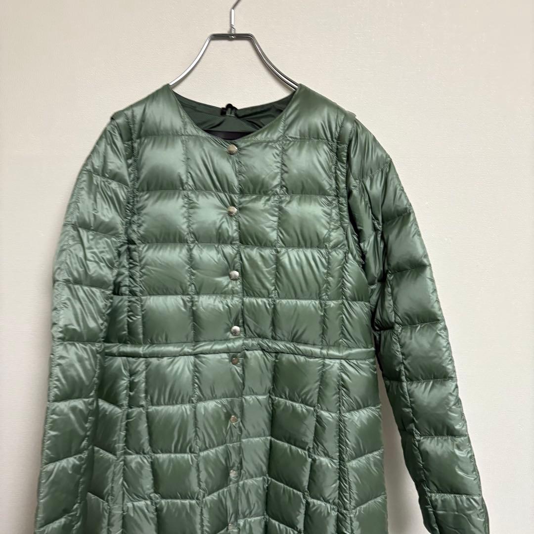 【未使用級タグ付き品】タイオン エクストラ ダウンロング オリーブ