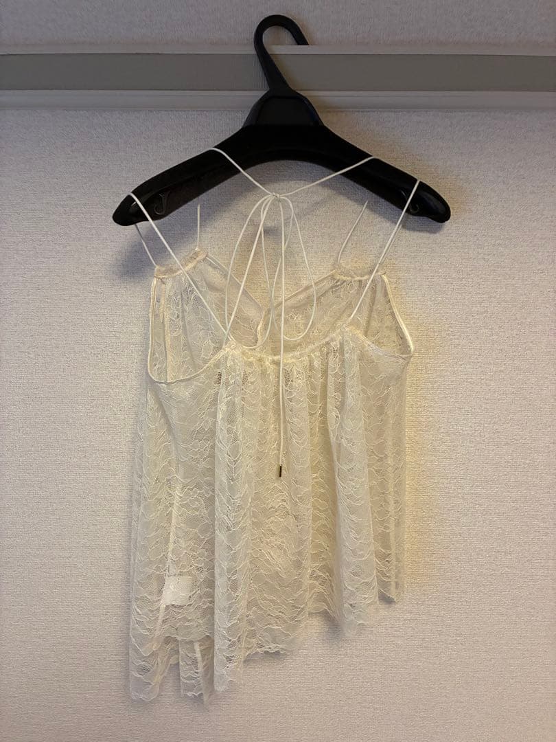 NOBLE ラッセルレースキャミソール　完売品