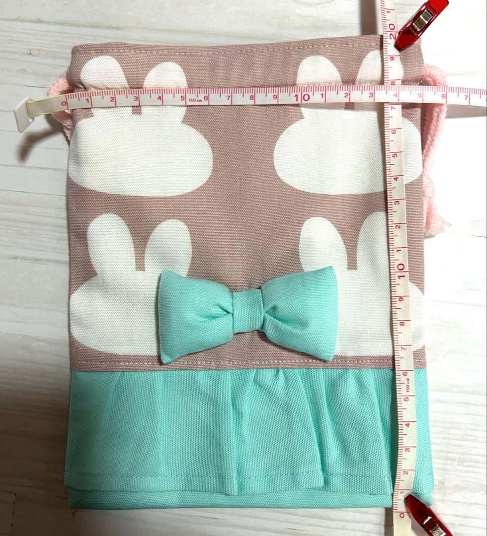 Erioですレッスンバッグ　上靴入れ　体操着入れ　給食袋　ランチョンマット