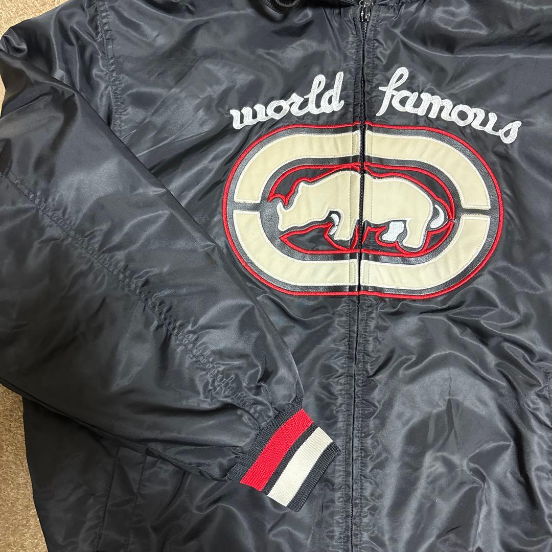 ecko unltd ナイロンジャケット　スタジャン　B-BOY ストリート