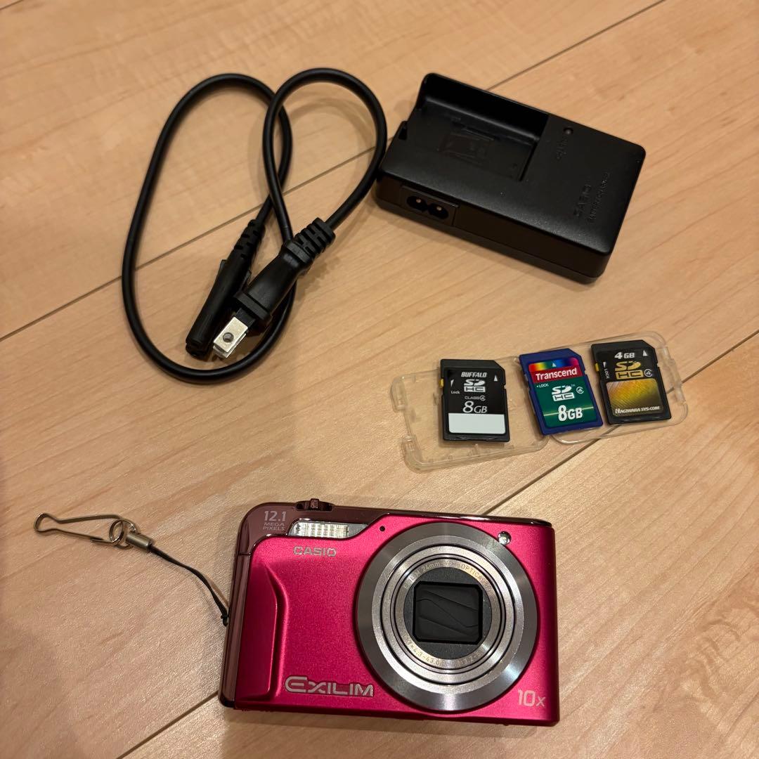 CASIO カシオ コンパクトデジタルカメラ EXILIM EX-H10 ピンク