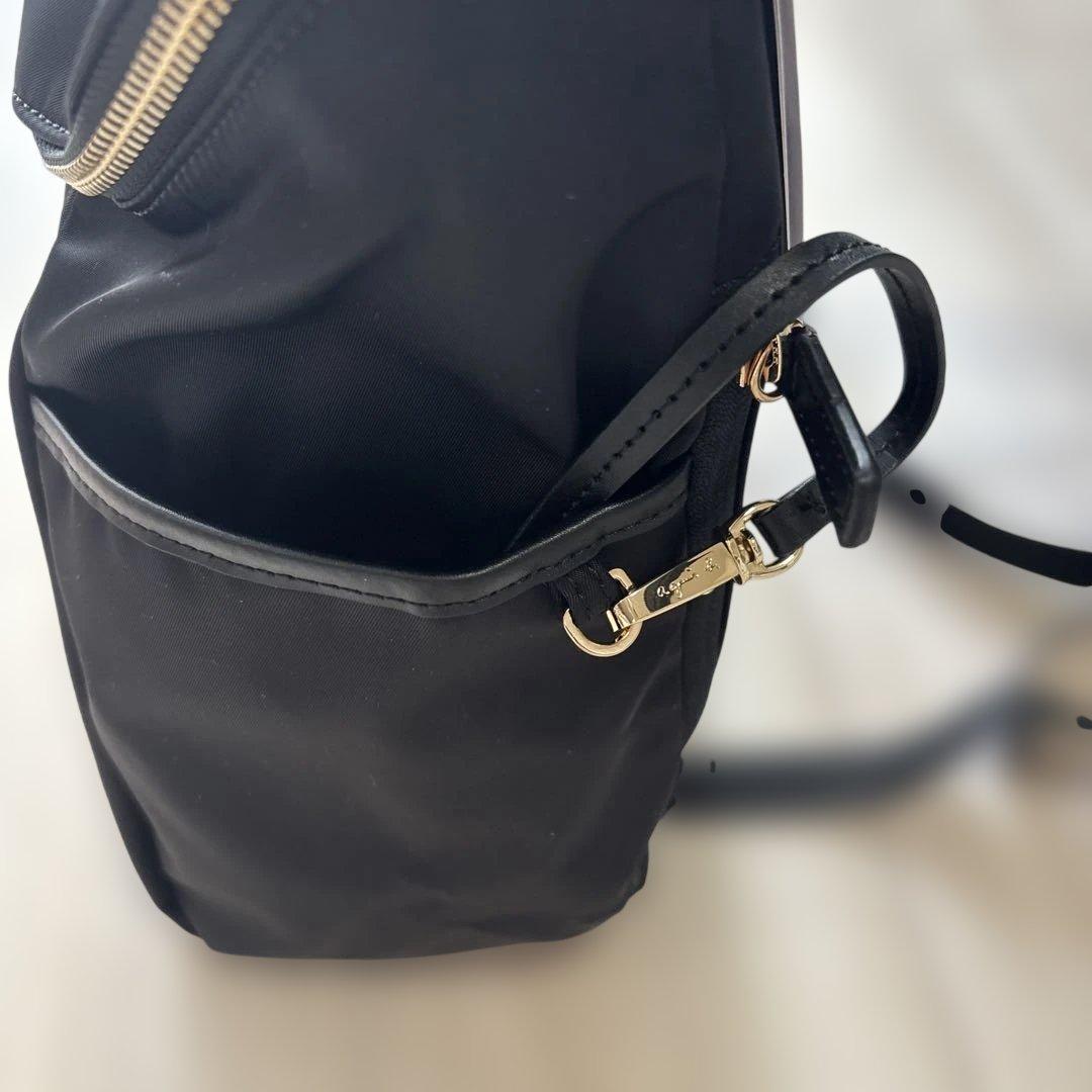 【新品未使用】【agnes b.】アニエスベー バックパック　リュック　ブラック