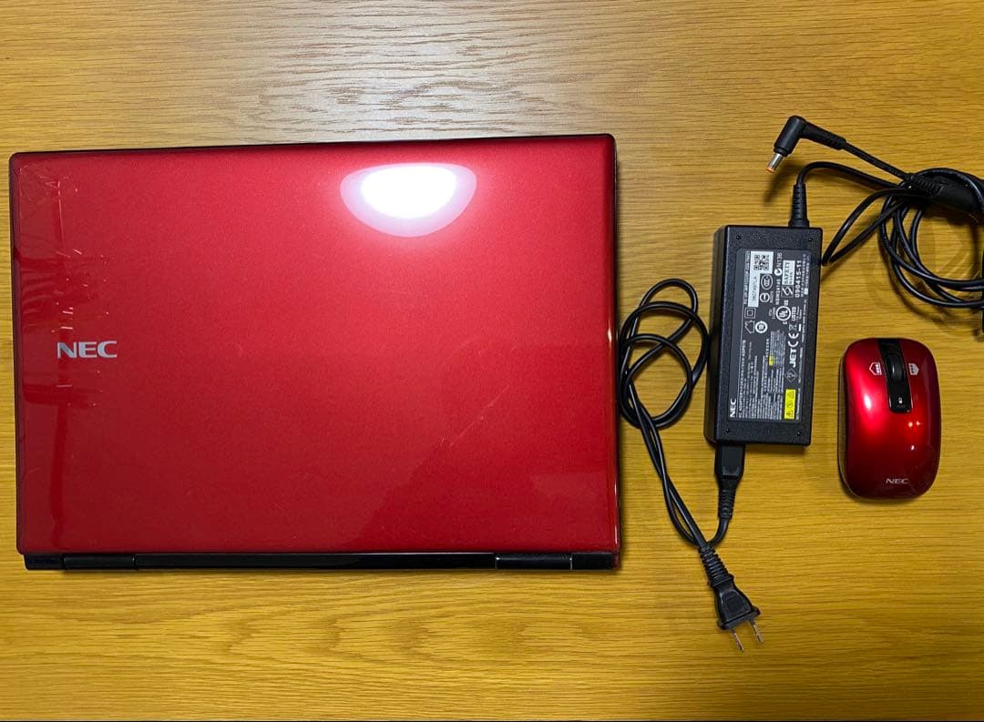 NEC LaVie ノートPC ACアダプター・マウス付き/ジャンク