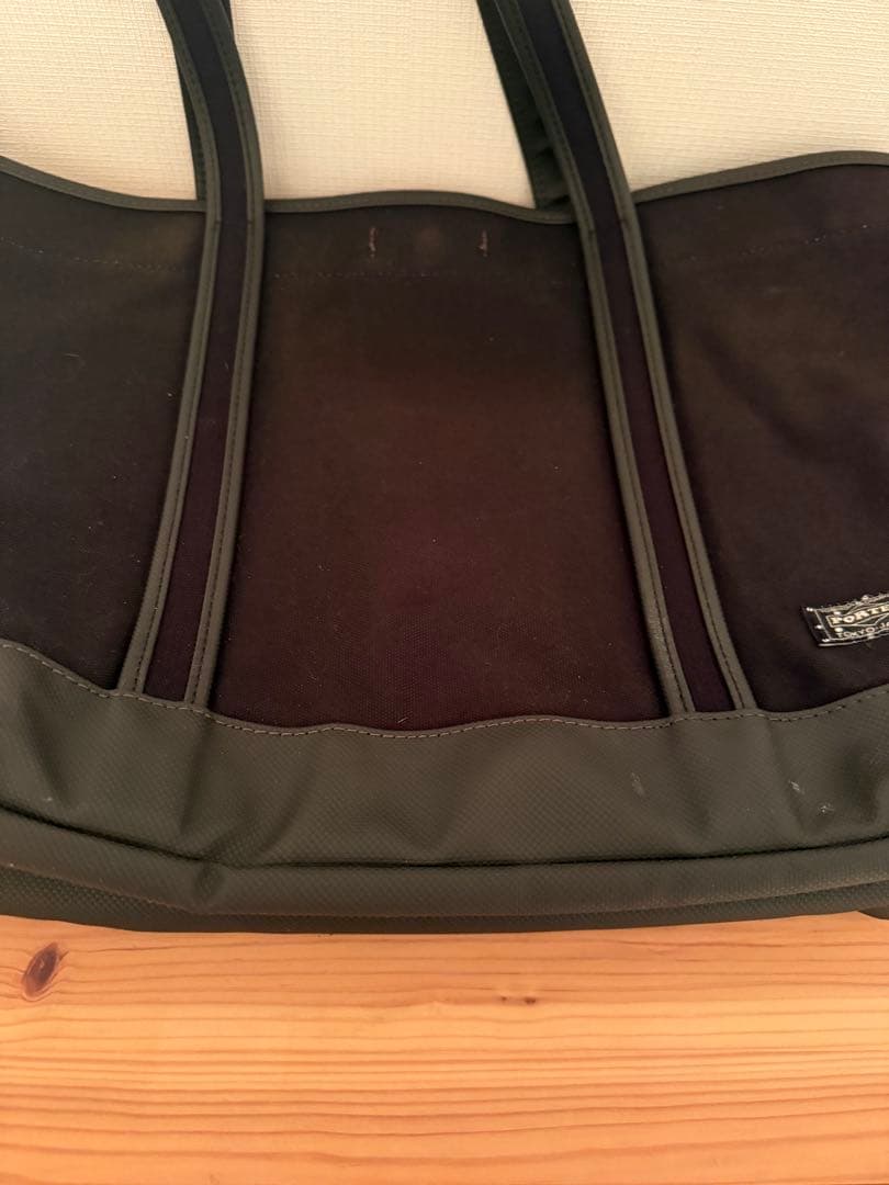 PORTER GIRL ポーターガール ボーイフレンド トートバッグ　ブラック