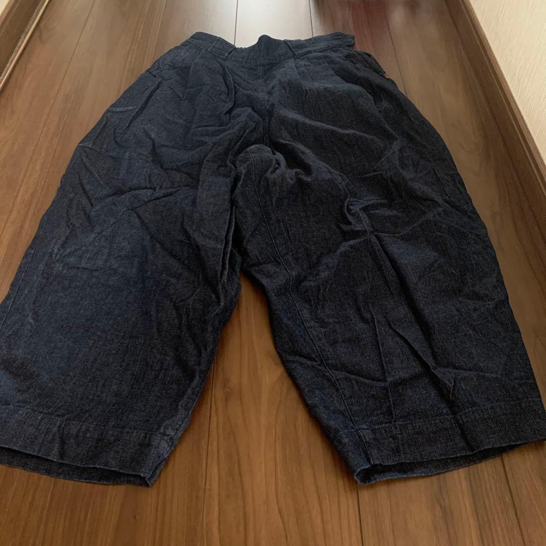 uni　ハーベスティ　エッグデニムパンツ