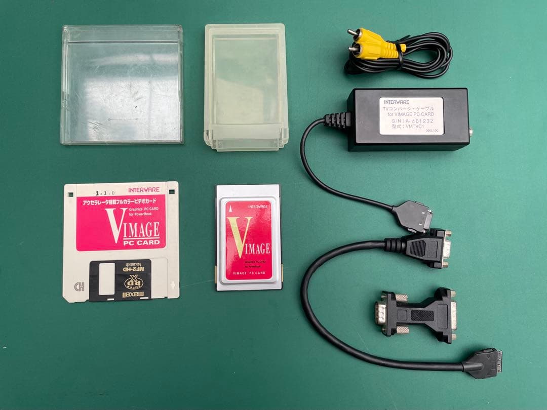 その他ノートPCアクセサリー INTERWARE VIMAGE PC CARD for PowerBook