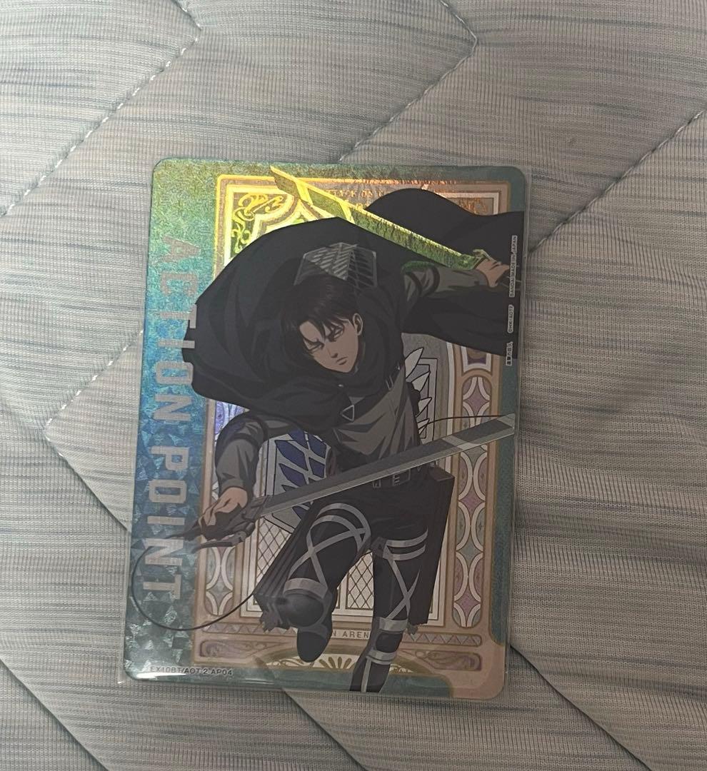 ユニオンアリーナ 進撃の巨人 リヴァイ 5枚セット