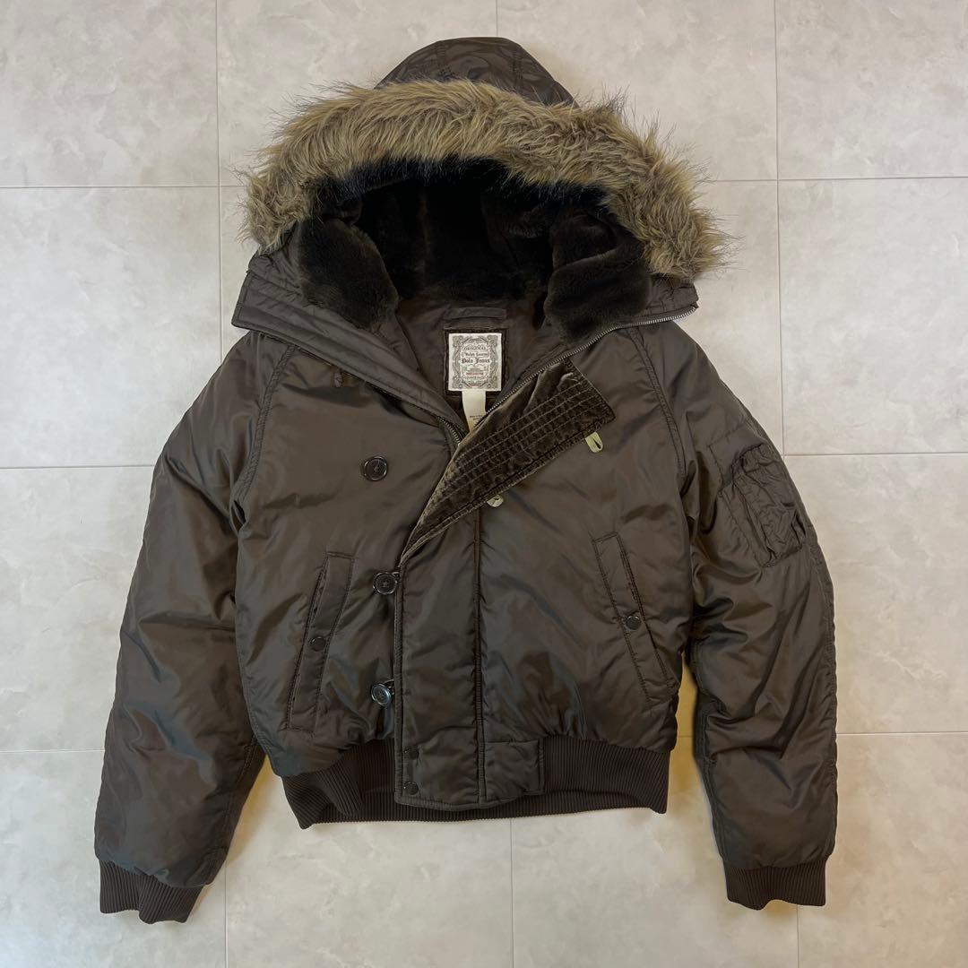 美品✨ラルフローレン　フライトジャケットN-2B 2WAY ファー脱着 M