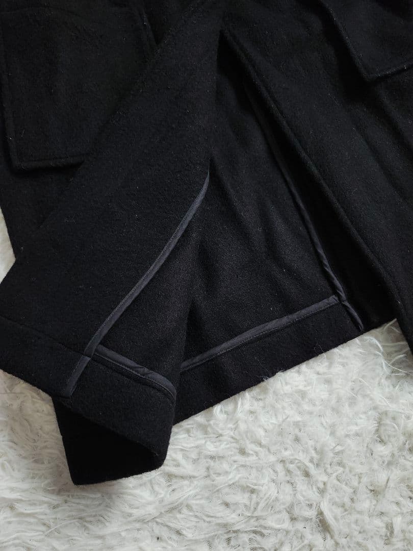 休日と詩　ウール　ダッフルコート