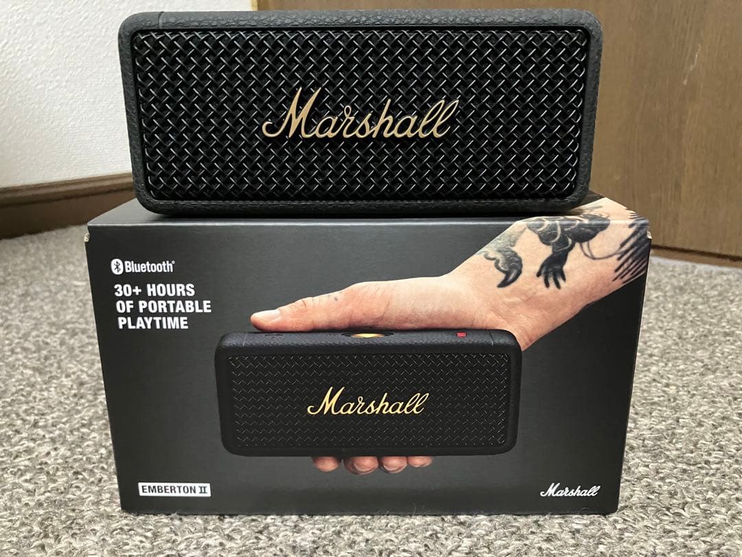 専用Marshall Emberton II ワイヤレススピーカー