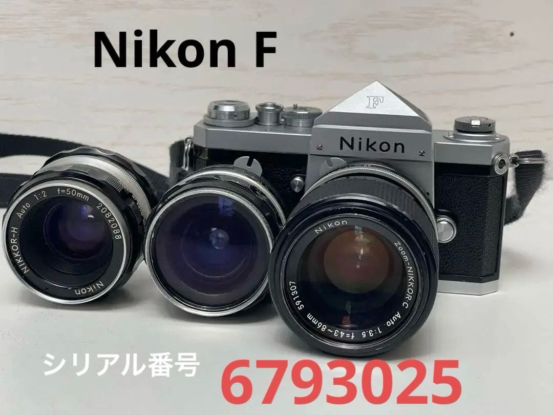 T*s様 Nikon F 一眼レフカメラ レンズ3本セット