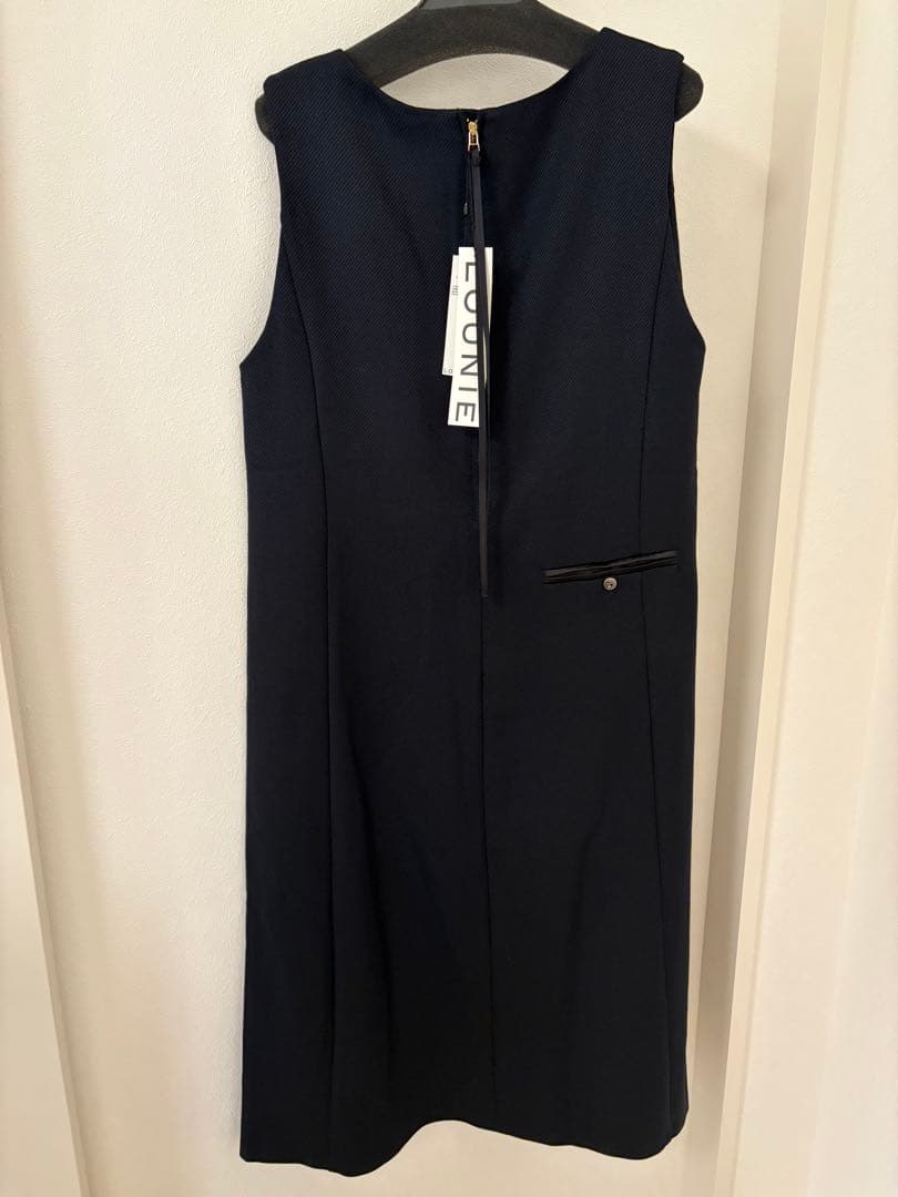 LOUNIE ツイード調ジャンパースカート