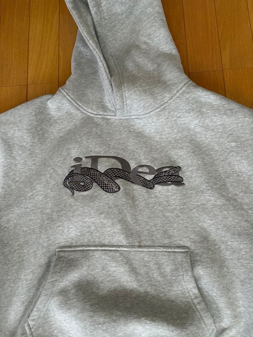 ideaswam グレーパーカー