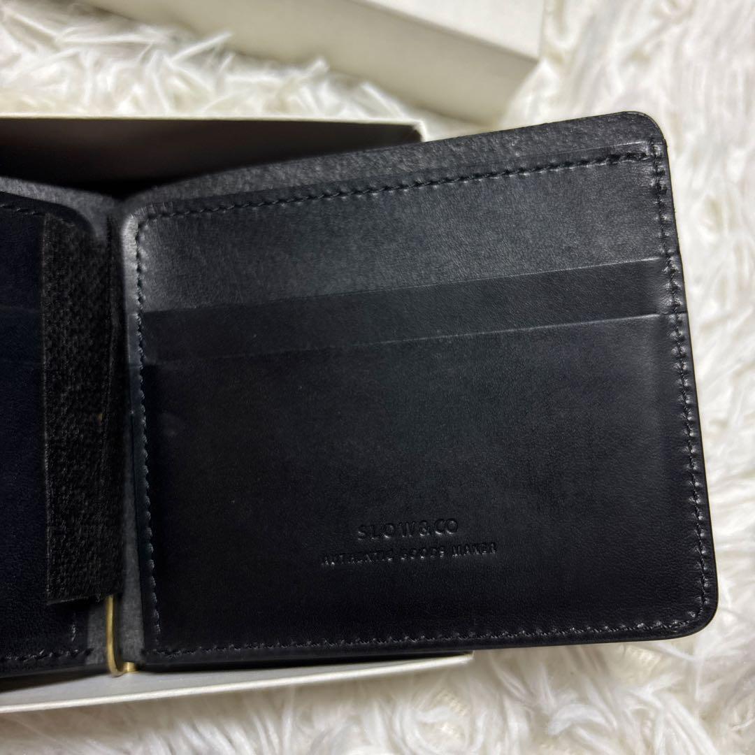 ほぼ新✨ 極美品 SLOW スロウ ハービー マネークリップ 黒 ブラック 人気