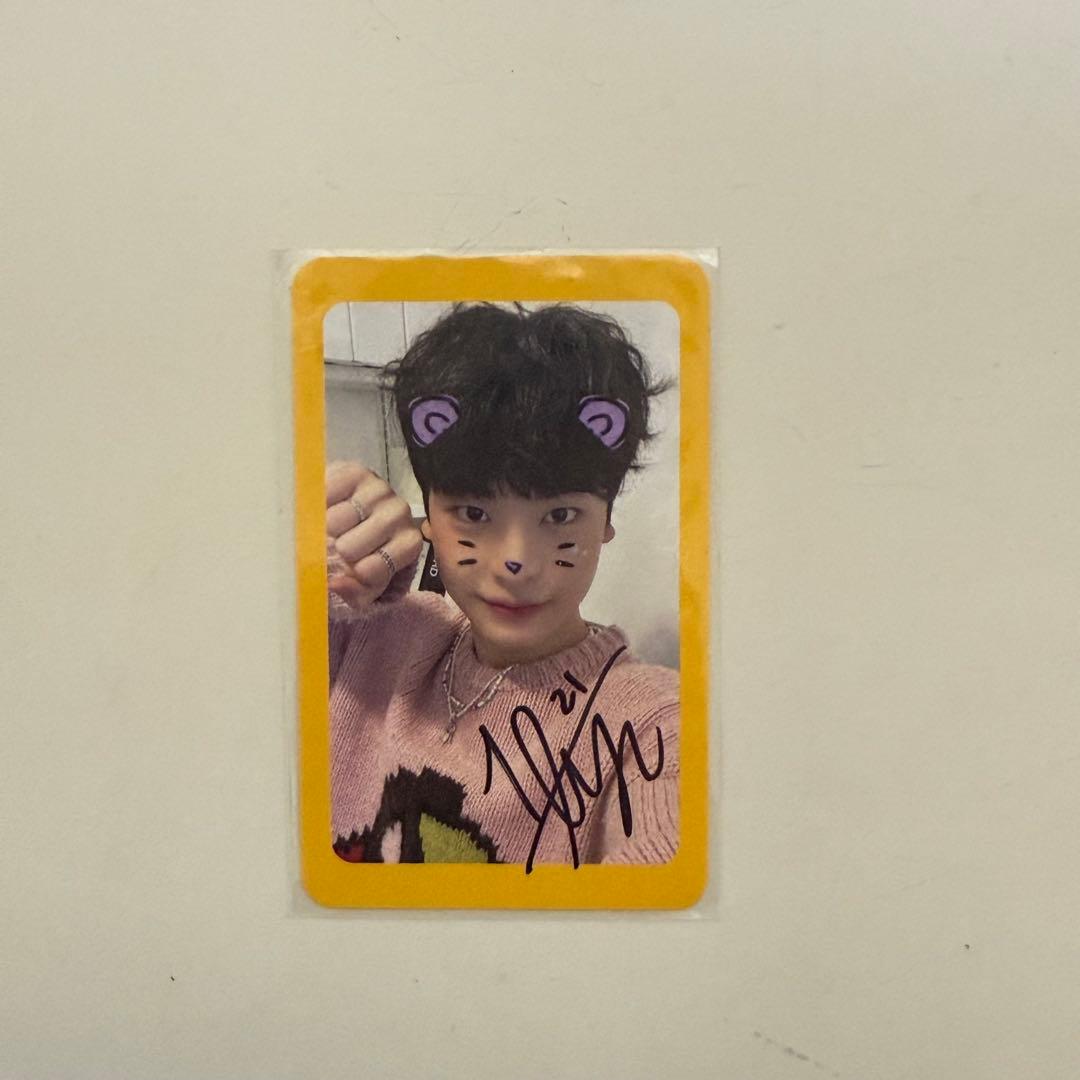 xikers サノク 5回 直筆 サイン トレカ ROCKSTAR イェチャン