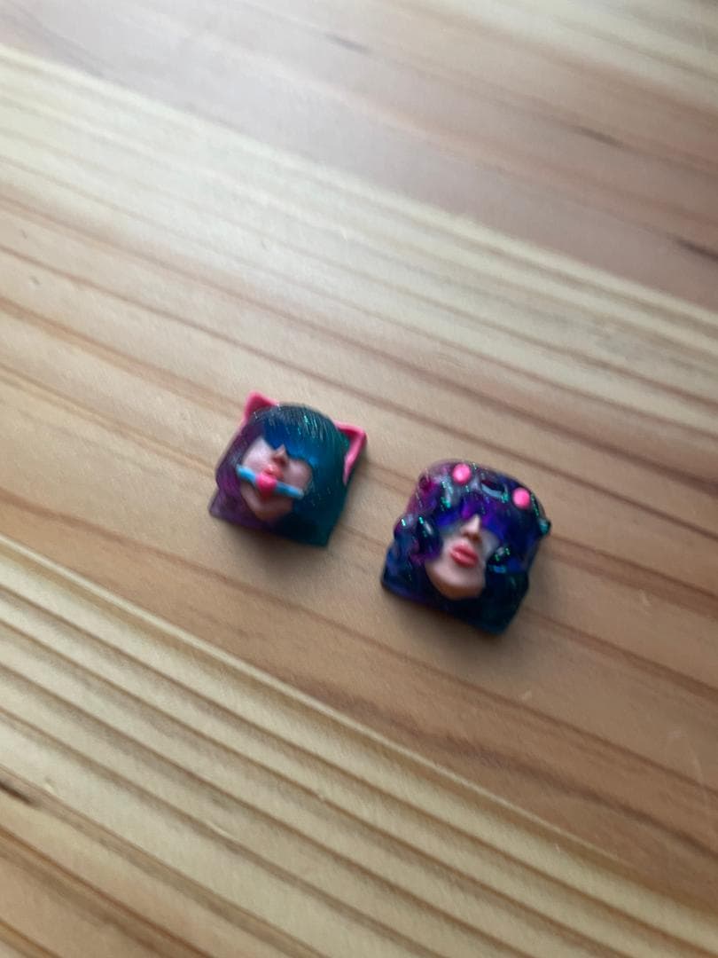 キーボード Artisan Keycap: Wildstory Yu Lola + AMA