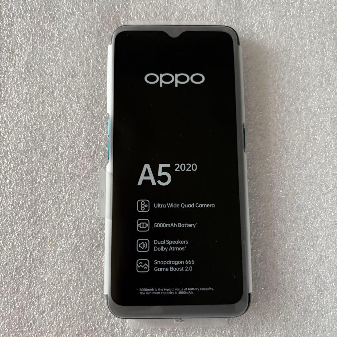 OPPO A5 2020 SIMフリー64GB美品初期化済 付属品ありスマホ