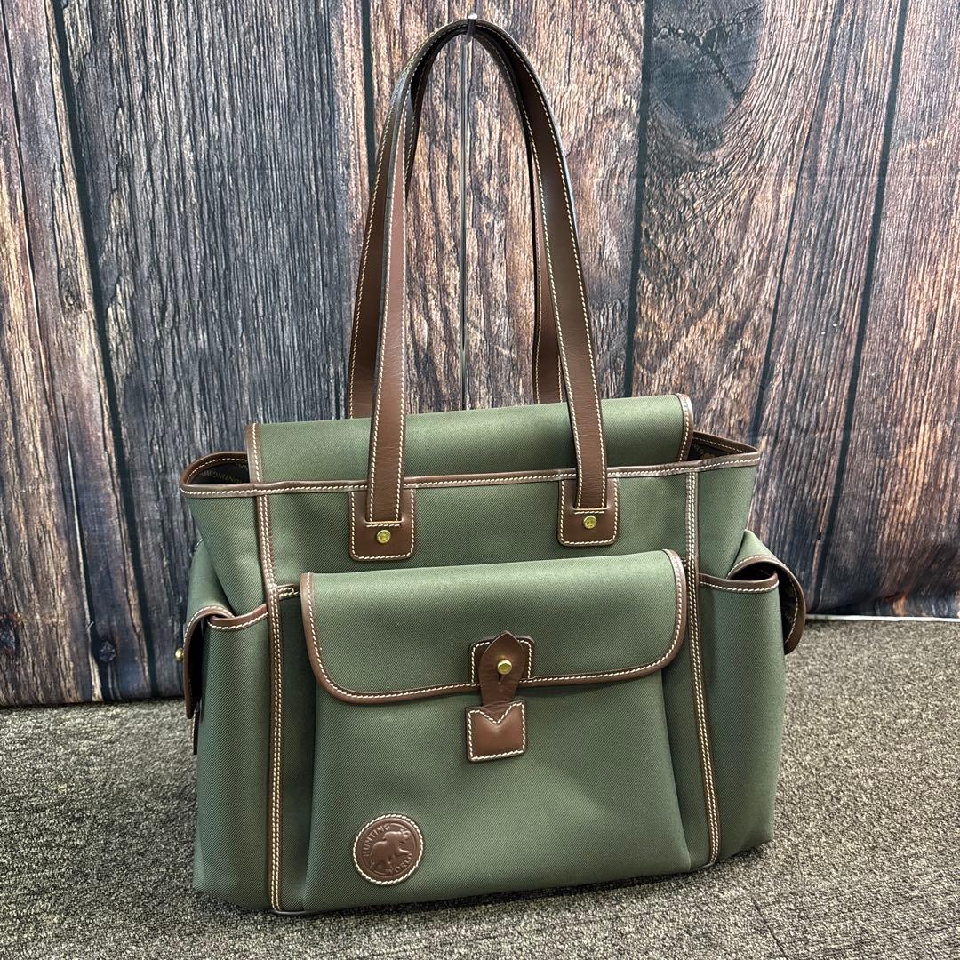 ハンティングワールド サファリトゥデイ トートバッグ マルチポケット