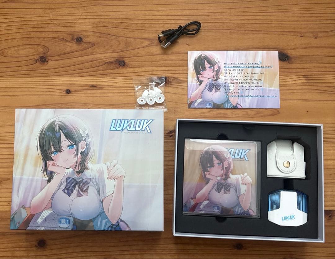 lukluk aoharu01　ワイヤレスイヤホン