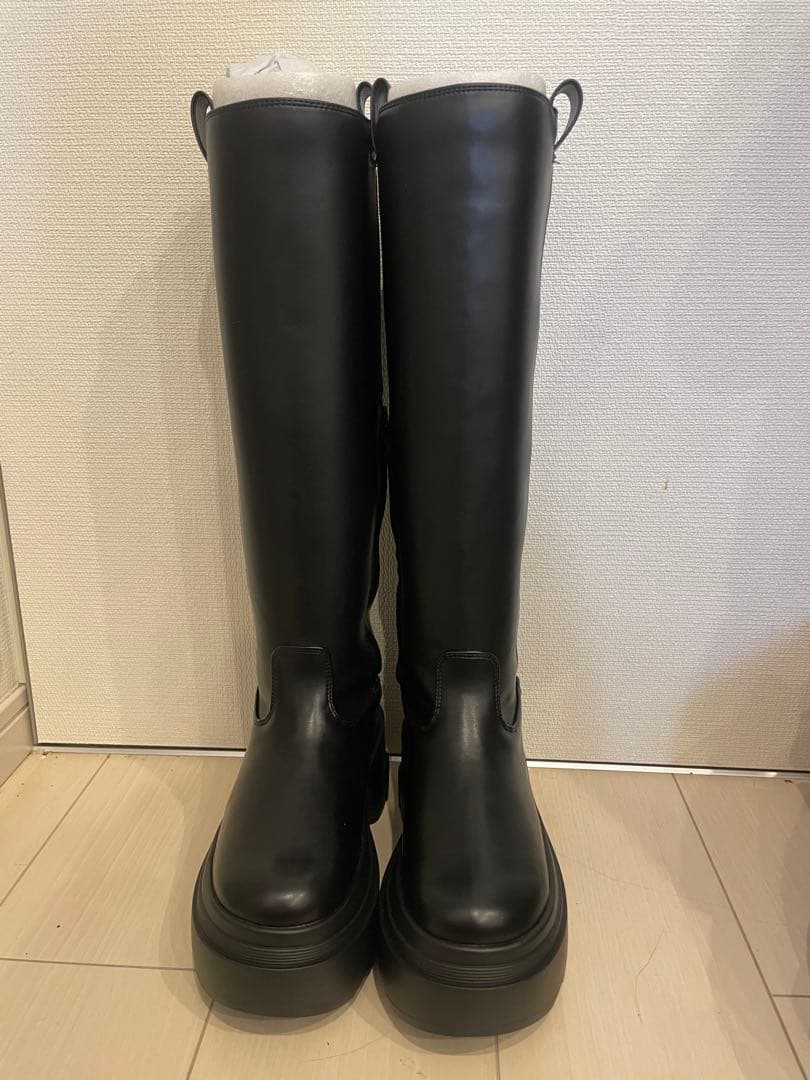 靴 the toe Jungfern Long Boots