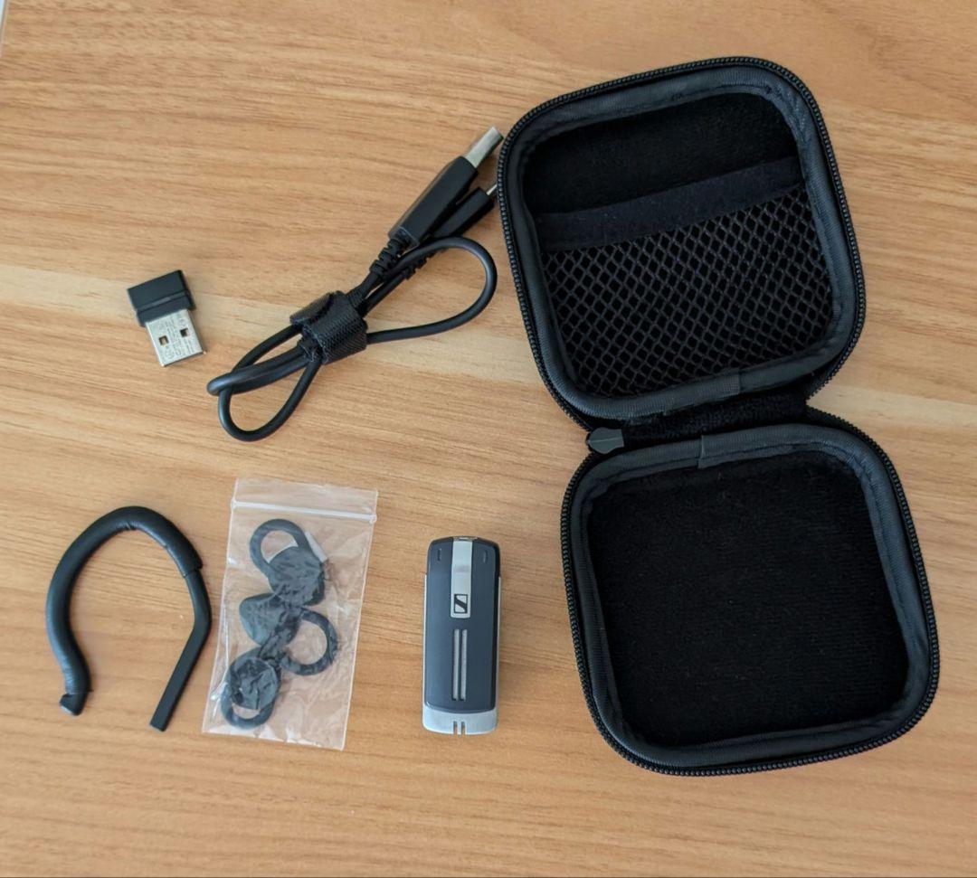 【美品】SENNHEISER　業務用　Bluetooth　ワイヤレスヘッドセット