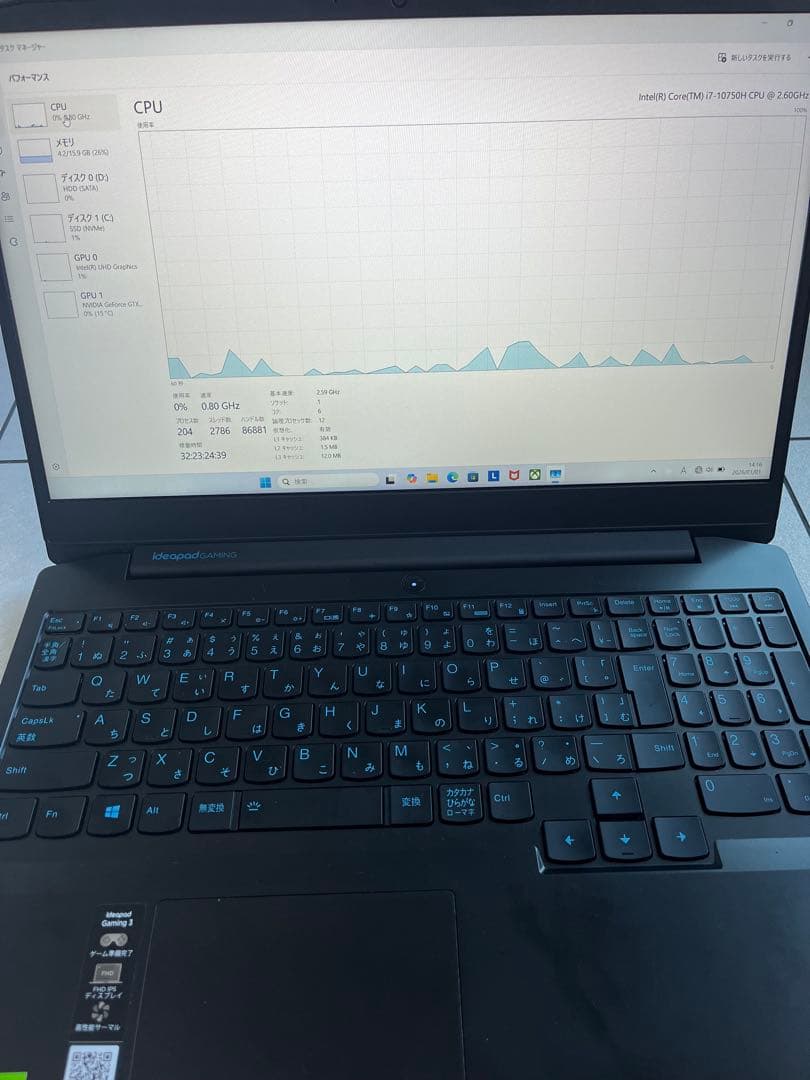 S*N様 Lenovo Gaming 3 15IMH05＋ヘッドホンセット