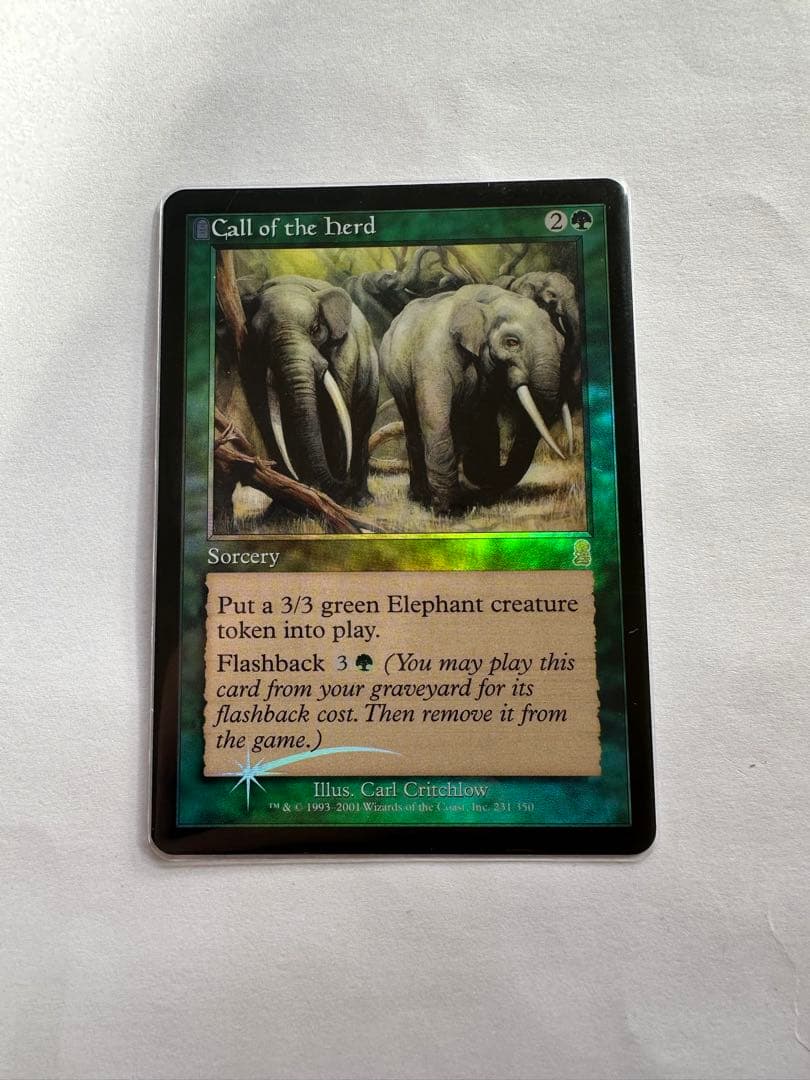 MTG 獣群の呼び声　英語　FOIL