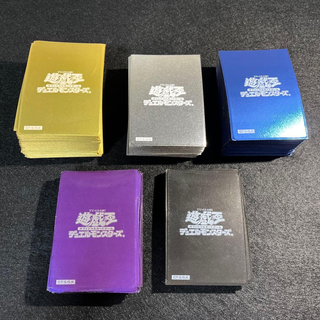 遊戯王　スリーブ　初期ロゴ　まとめ売り