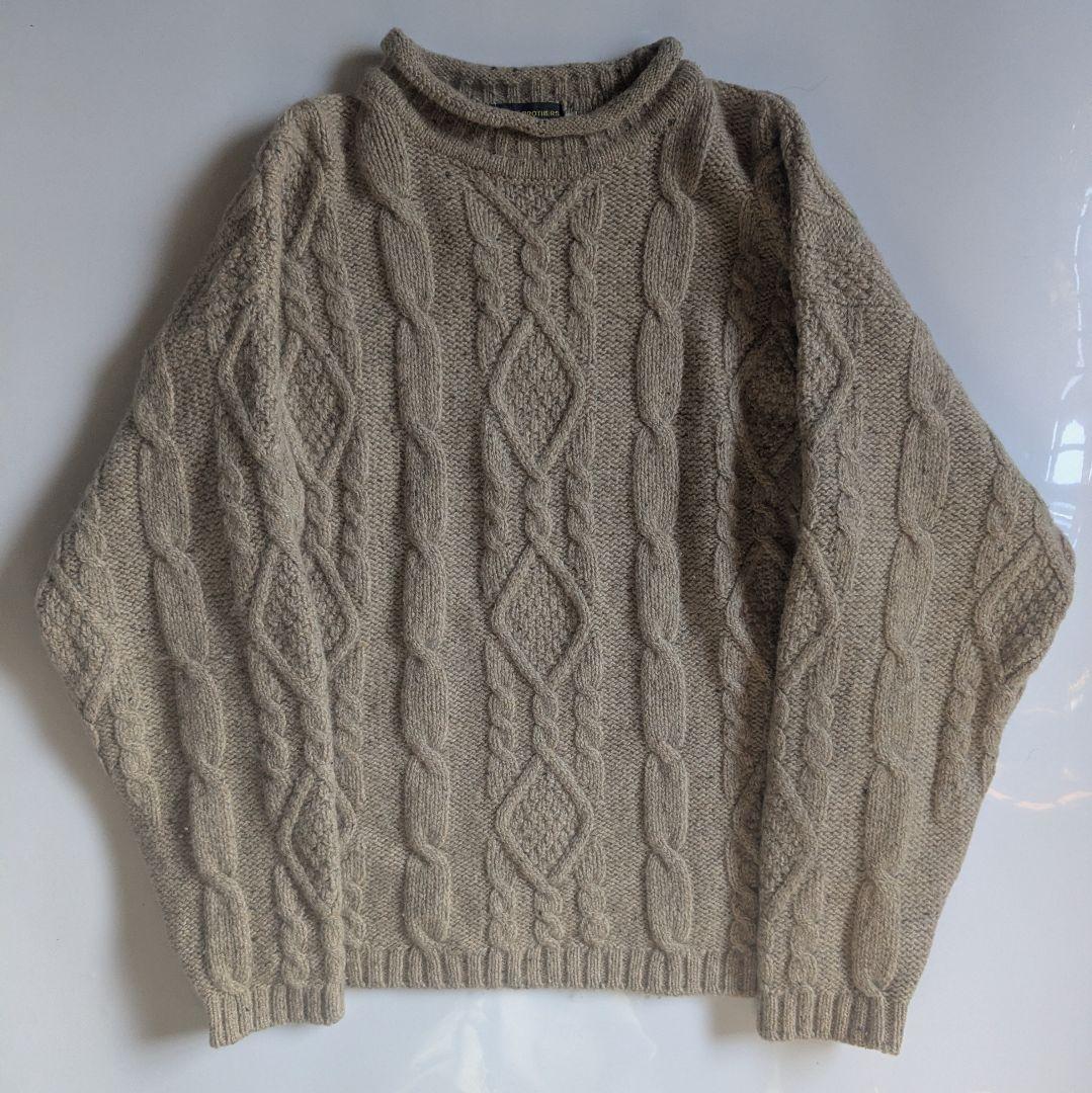 80s ヴィンテージ BROOKS BROOKS スコットランド製 セーター