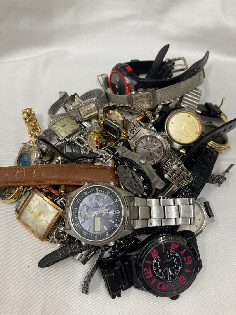 r*u様 『ジャンク品』腕時計セット メンズ レディース クォーツ 手巻含む