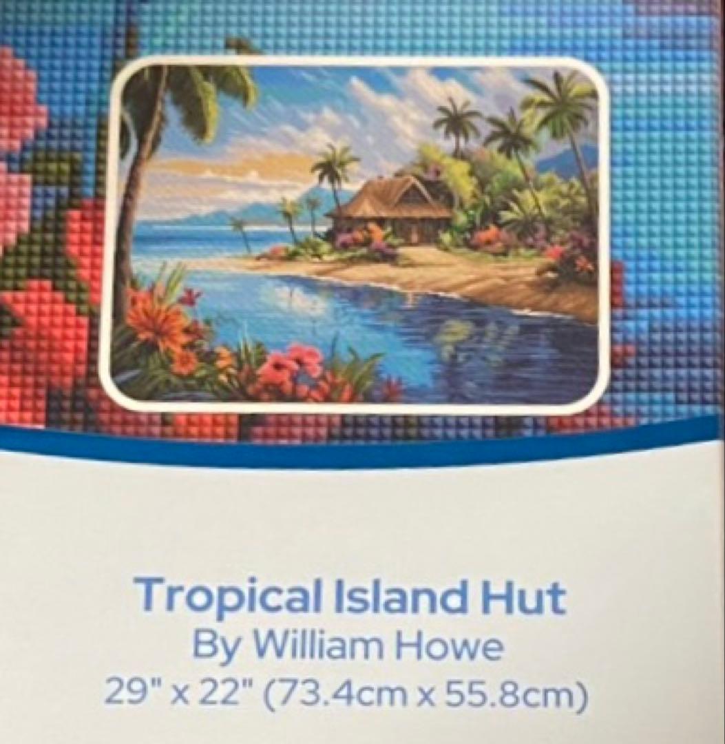 ダイヤモンドアートクラブ Tropical  Hut