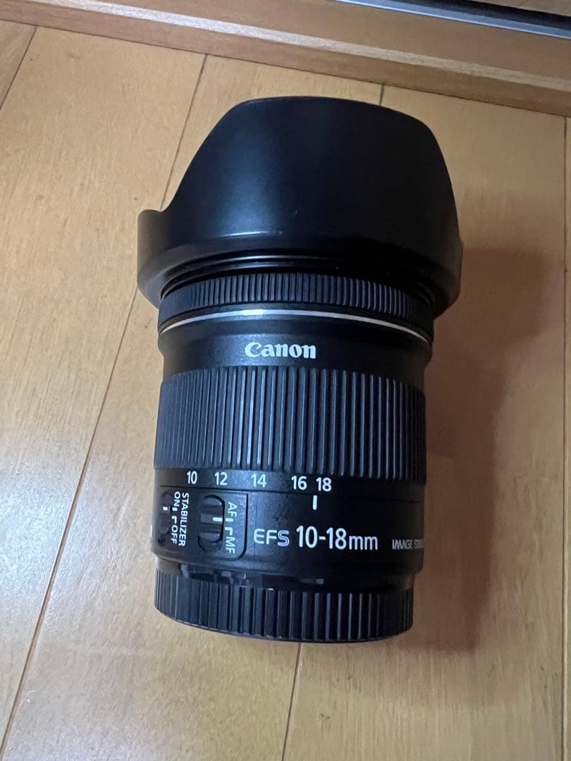 レンズ(ズーム) Canon EFS 10-18mm f/4.5-5.6 IS STM