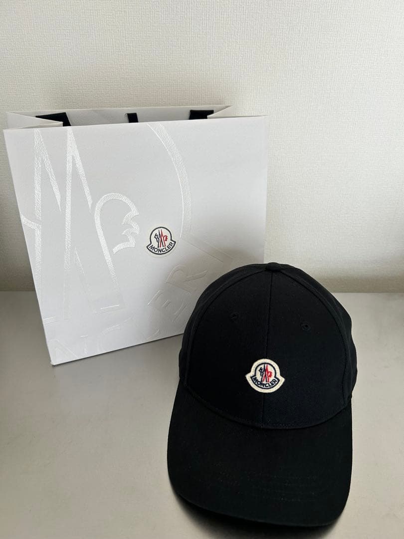 MONCLER モンクレール　キッズ　ロゴベースボールキャップ　M