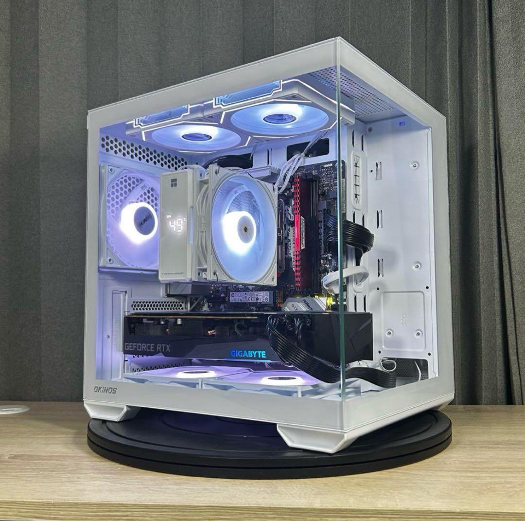 超高性能 白 ゲーミングPC RTX3070 Windows11 値下げ〇