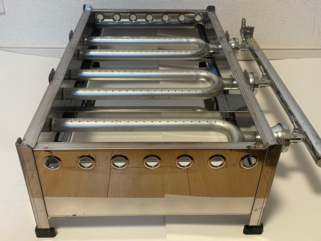 伊東金属 ガス式 たこ焼き器 １８穴 ３連　ジャンボたこ焼き 183SH