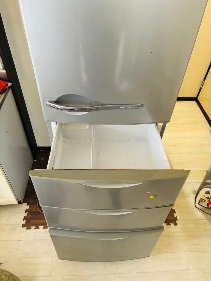 福岡発 SANYOサンヨー 冷凍冷蔵庫 355L 4ドア SR-361U 動作品