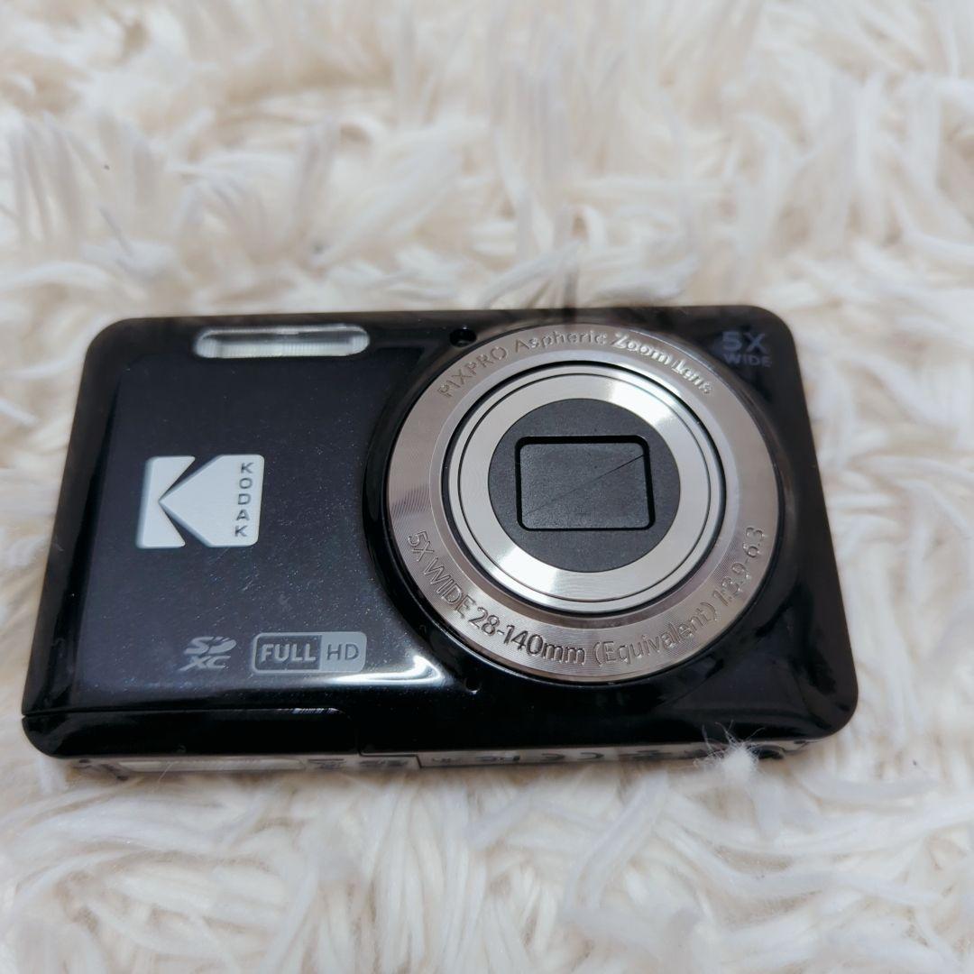 Kodak PIXPRO FZ55 デジタルカメラ ブラック　コンパクト