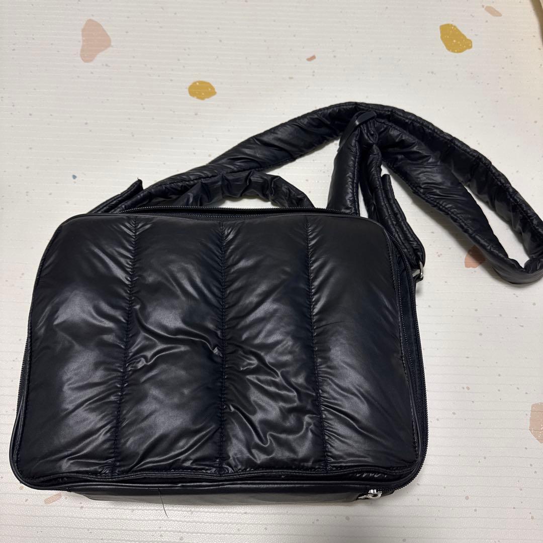 calin ブラック マザーズバッグ